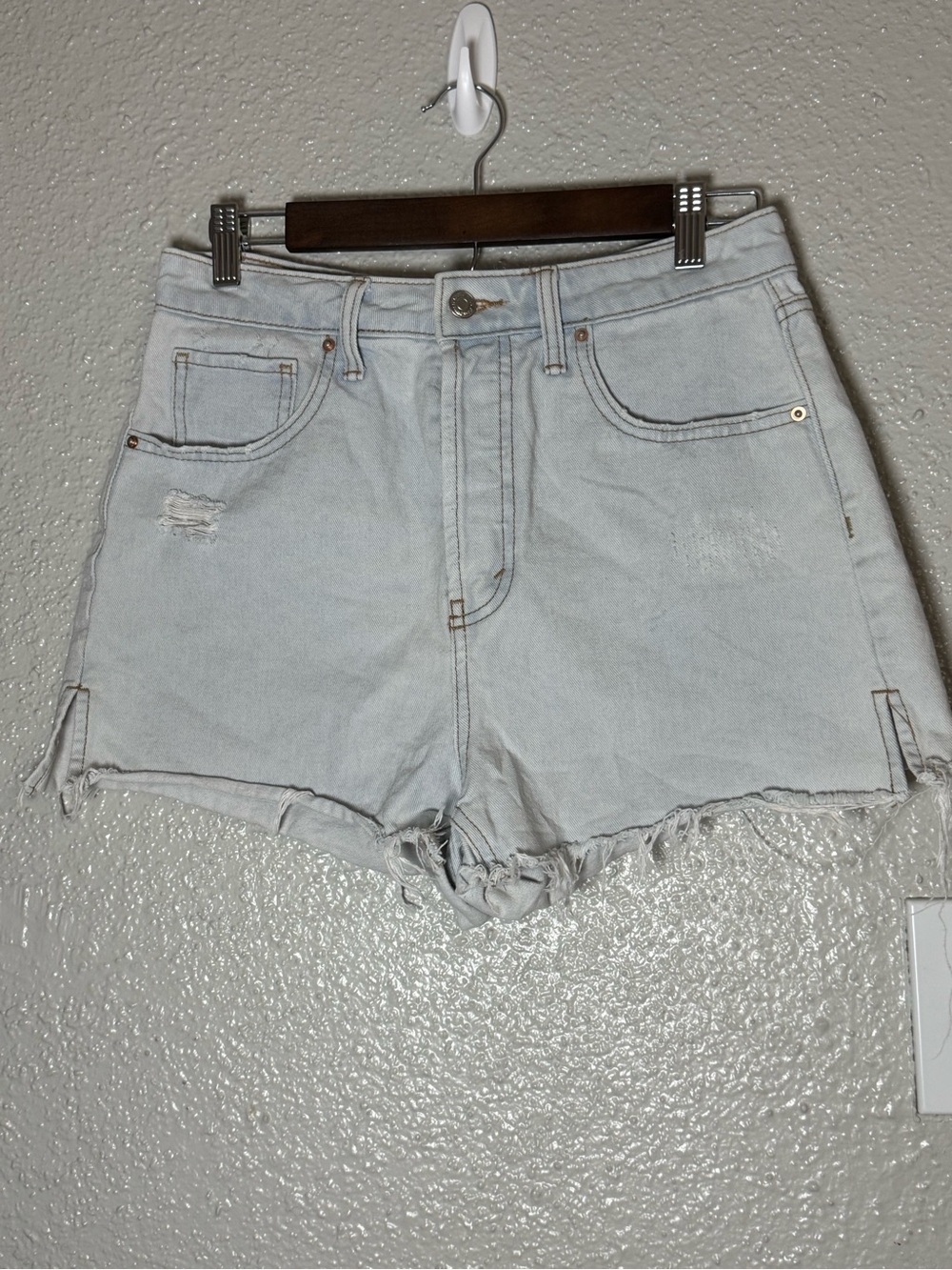 Wild Fable Cutoff High Waist Light Wash Jean Shorts Size 6